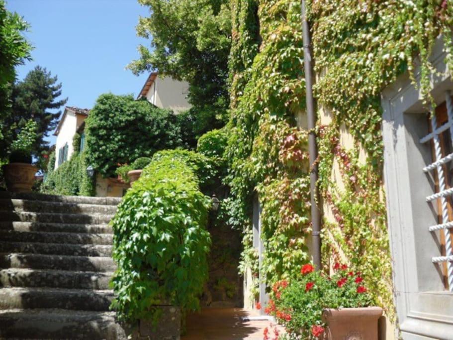 Villa Alla Trappola San Clemente in Valle Luaran gambar